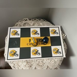 NFL Checkers Packers vs Bears